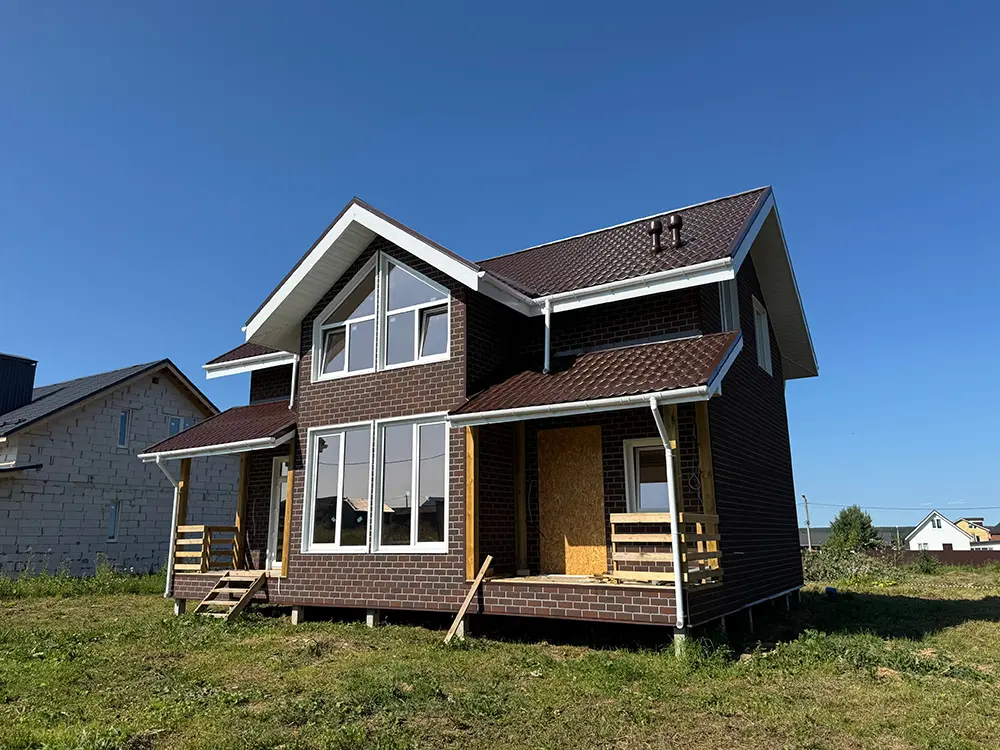 Каркасный дом 140 м²,